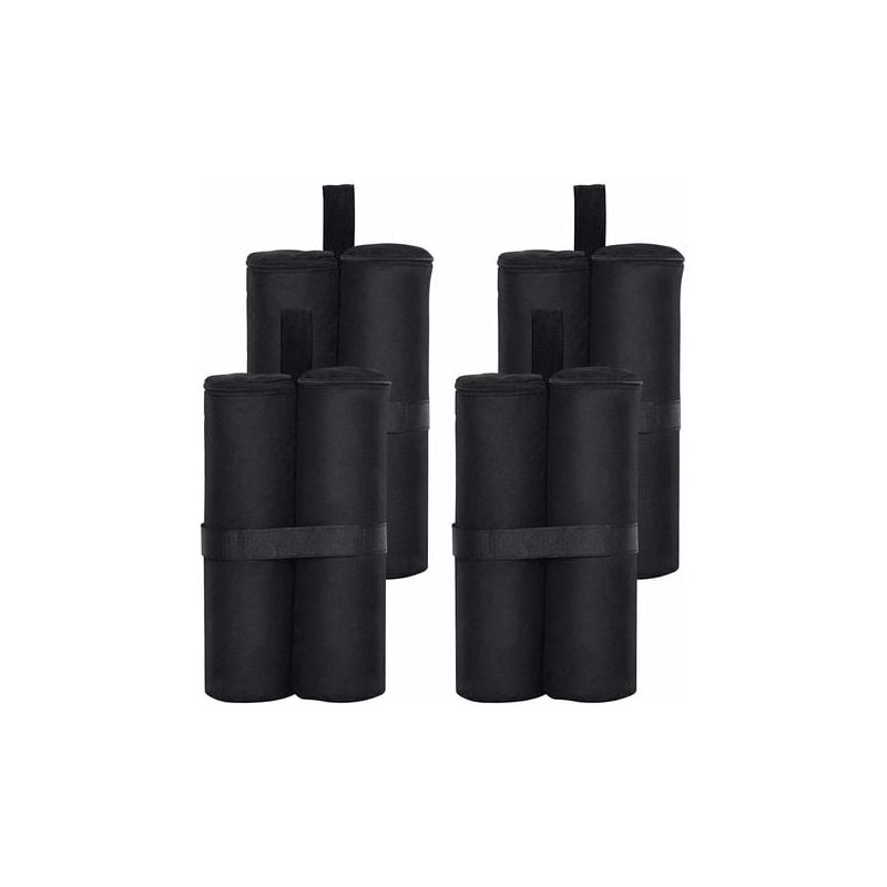 Lot de 4 sacs de sable pour gazebo de qualité industri poids lourds à double couture pour sac de sable pour tente Pop Up Canopy sac de pieds lestés
