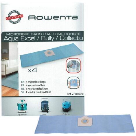 Lot de 4 sacs microfibre Collecto Wet & Dry