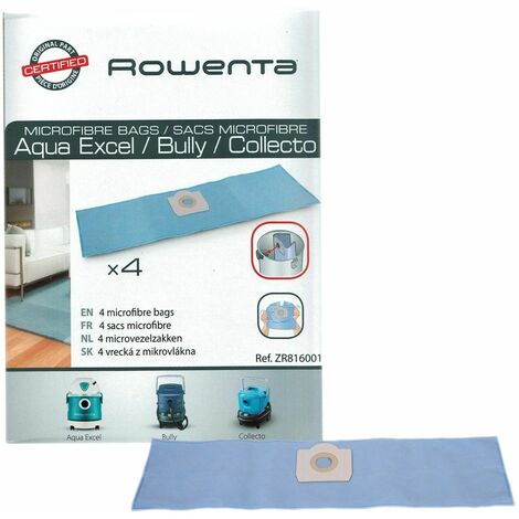 Lot de 4 sacs microfibre Collecto Wet & Dry