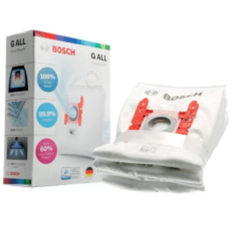 Lot de 4 sacs type g all, airfresh special animaux domestiques pour Aspirateur BOSCH 17003048