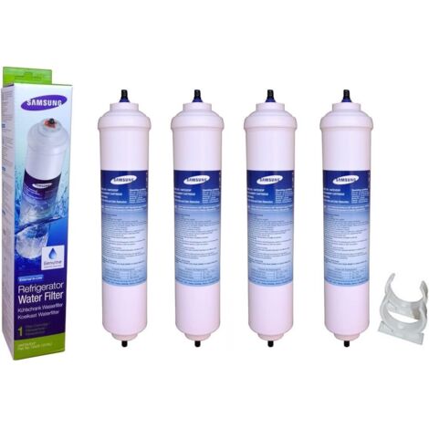 Lot de 4 Samsung DA29-10105J Filtres à Eau Externe pour Réfrigérateur