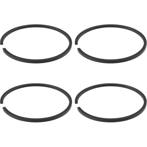 Lot de 4 Segments de Piston Compatible avec Dolmar Tondeuse 33 34 100 37 X 1,5 Mm