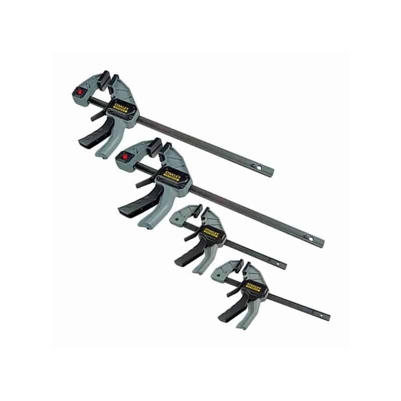 Lot de 4 serre-joints FatMax avec fonction écarteur - FMHT0-83243 - Stanley