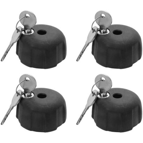 Lot de 4 serrures antivol pour porte-vélos Peruzzo