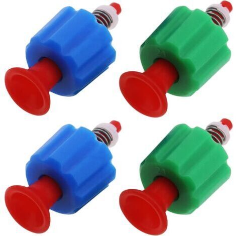 Lot de 4 soupapes de décharge de sécurité pour sac à dos 3 L/5 L/8 L