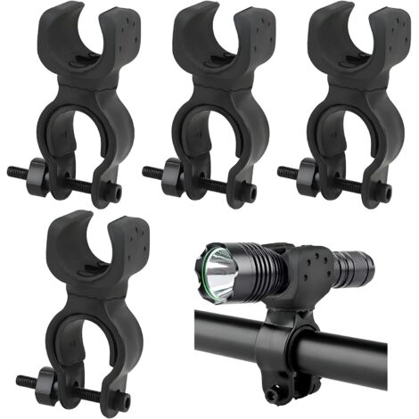 Lot De 4 Support De Canne De Marche,Accessoires Universels Pour Béquilles,Support De Canne De Marche,Support De Béquille Polyvalent,Noir,Pour Fauteuil Roulant, Scooter, Vélo, Trottinette Électrique