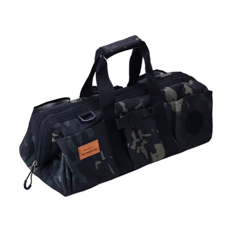 Sac à outils d'extérieur, sac à outils de camping portable et résistant à l'eau, pochette de rangement, sac fourre-tout organisateur