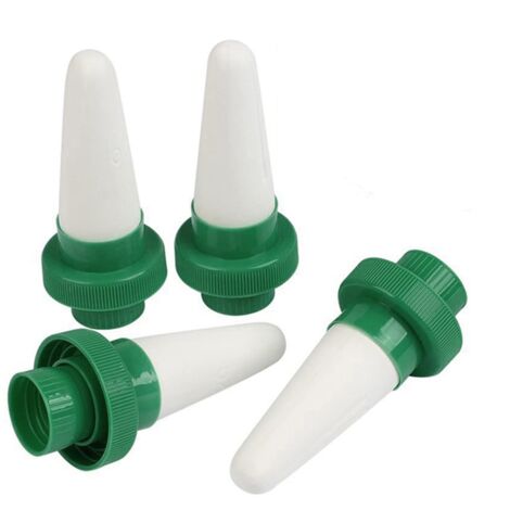 Lot de 4 Systèmes D'irrigation Automatique pour Plantes en Pot, Distributeur Verseur Goutte à Goutte D'irrigation pour Jardin, Plante D'intérieur