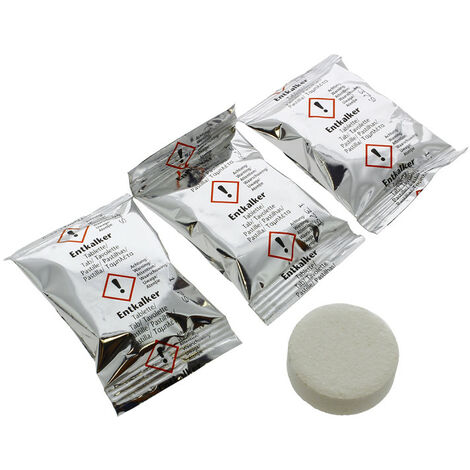 Lot de 4 tablettes détartrantes pour machine à café  F0127450 pour Cafetière - Expresso broyeur