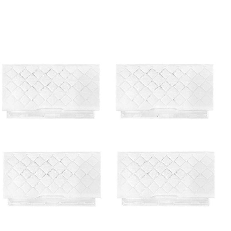 Lot de 4 tampons de nettoyage jetables pour aspirateur Shark Vm252 Vcm60 Vcw60