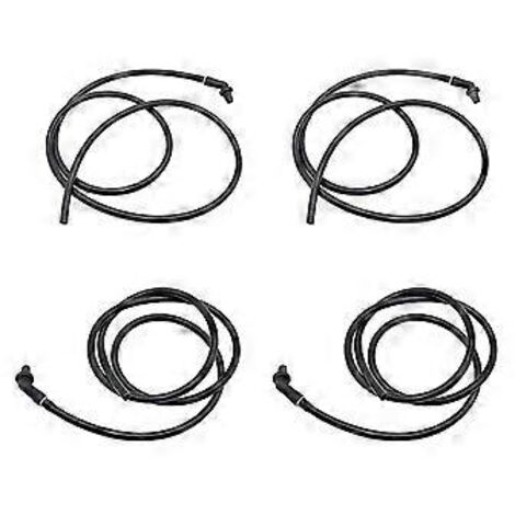 Lot de 4 tuyaux d'évacuation pour toit ouvrant de voiture (avant et arrière) compatibles avec LR3 LR4 EEH500100 EEH500110