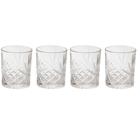 Lot de 4 Verres à Cocktail "Royal" 34cl Transparent