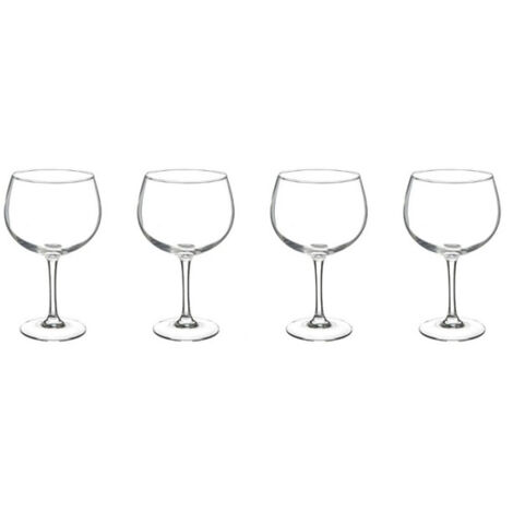 Lot de 4 Verres à Pied "Gin" 70cl Transparent