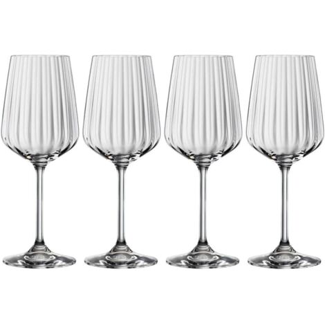 Lot de 4 verres à vin blanc, 600 ml