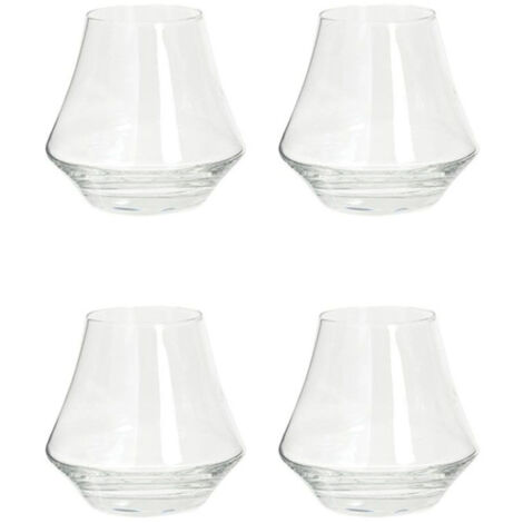 Lot de 4 Verres à Whisky "Arome" 29cl Transparent