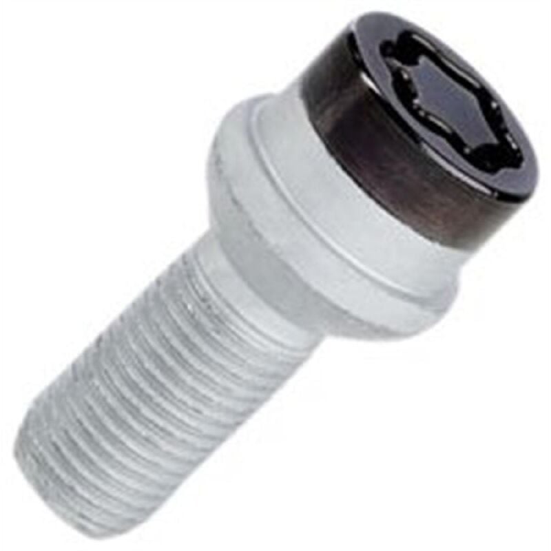 Mcgard - 4 vis Antivol de roue 28018SUB Noires 14x150 L26.7 H17 Spherique