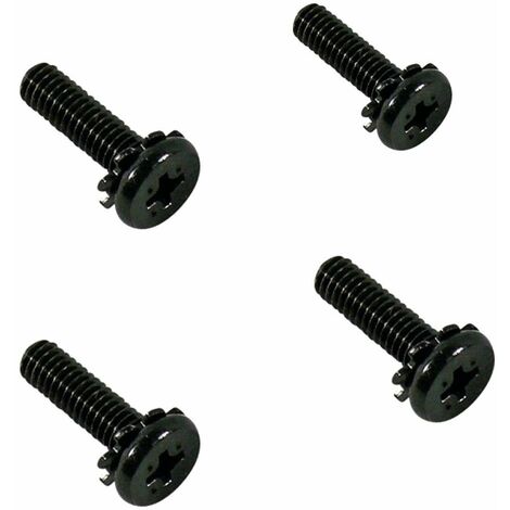 Lot de 4 vis pied raccord (4X16MM)
