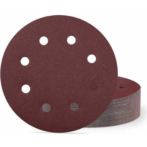 Disque fibre grain 40 métal peinture bois pour meuleuse à utiliser avec  plateau de ponçage Diam.125 mm - SEA ❘ Bricoman