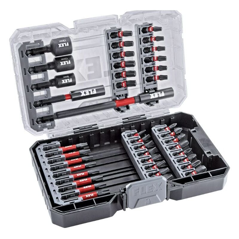 Lot de 41 embouts de vissage/perceuse