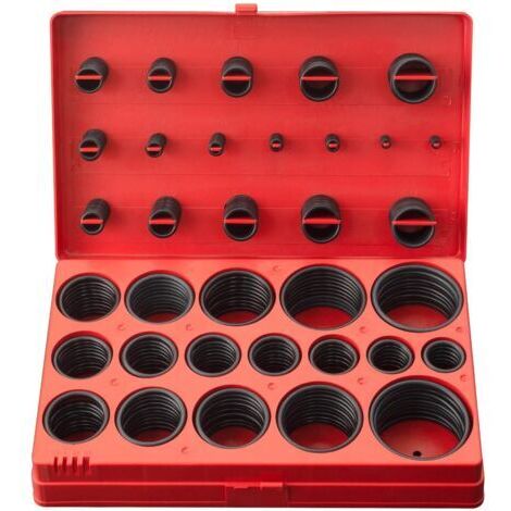 Lot de 419 Joints Toriques Ø 3-50 mm, 32 Tailles Kit de Joints d'étanchéité en Caoutchouc pour Plomberie, Robinet et Réparation de Véhicules