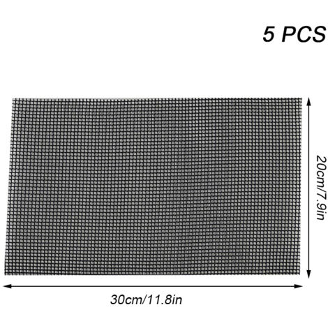 Lot de 5/10 tapis de fond de pot de fleurs anti-fuite, en maille ronde/carrée, pour empêcher la perte de terre