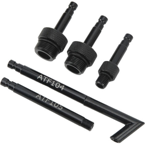 Lot de 5 adaptateurs de remplissage d'huile de transmission automatique ATF VAS6262 2 pour transmission CVT AISIN 09G 01J
