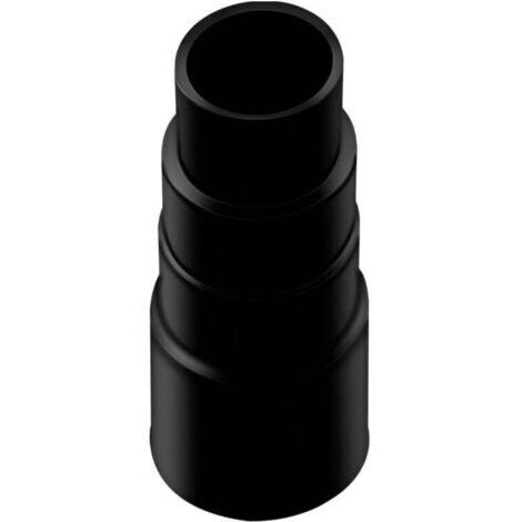 Lot de 5 adaptateurs pour aspirateur - Adaptateur de port d'alimentation - Accessoire de rechange pour aspirateur - Réducteur de tuyau - Facile à utiliser - Noir