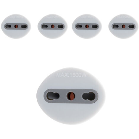 Lot de 5 adaptateurs voyage France/Italie - Zenitech