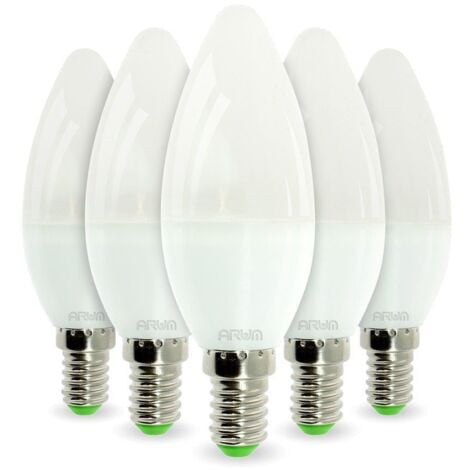 Lot de  5 Ampoule LED E14 6W Eq  40W