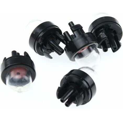 Lot de 5 ampoules d'amorçage pour carburateurs – Compatible McCulloch, Ryobi, Homelite, Echo, Poulan, Zama