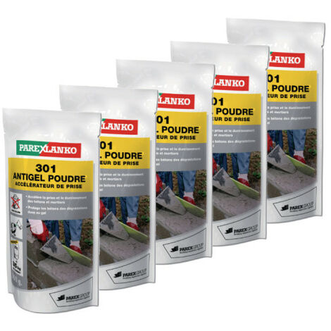 Lot de 5 Antigels en poudre PAREXLANKO - 350g