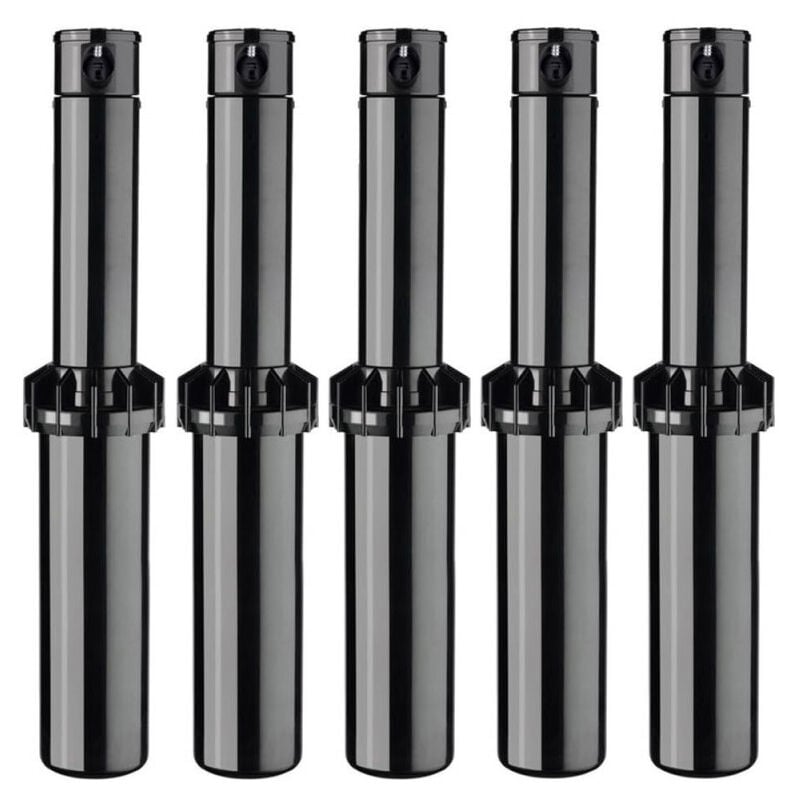 Lot de 5 Arroseurs d'irrigation K-Rain rps Select 3/4'' Portée de 7,6 à 14 m Arroseur à angle réglable Buses préinstallées