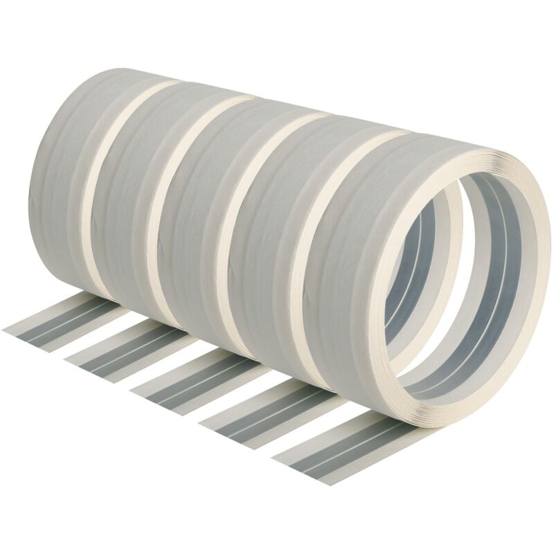Lot de 5 bandes armées Semin pour la réalisation et le renfort des angles sortants de plaques de pâtre - 12.5 m