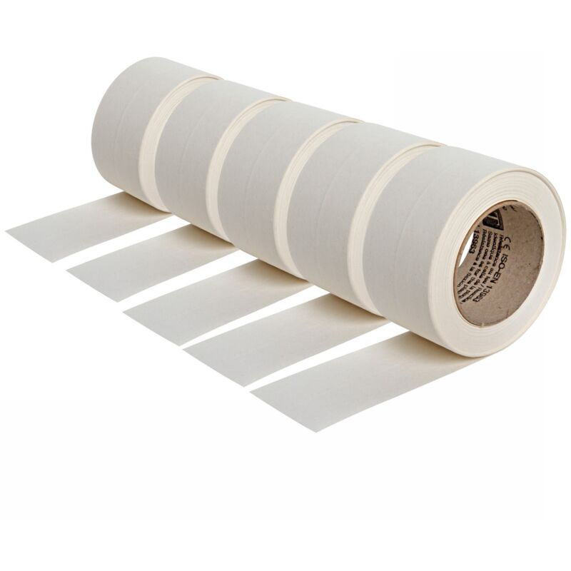 Lot de 5 bandes joint papier Semin pour réaliser les joints des plaques de pâtre en association avec un enduit - 23 m