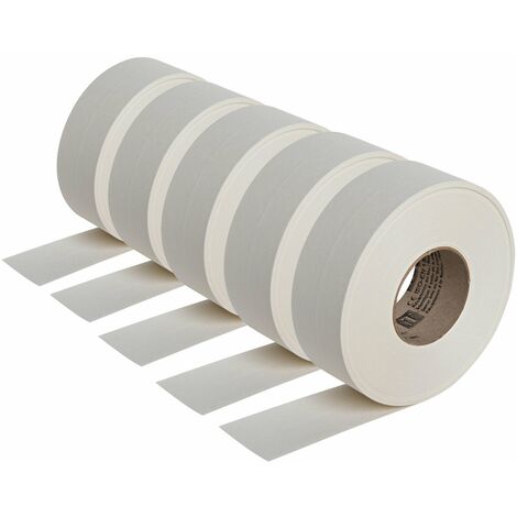 Lot de 5 bandes joint papier Semin pour réaliser les joints des plaques de plâtre en association avec un enduit - 75 m