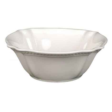 Lot de 5 bols porcelaine d14 - Céramique - Blanc - Interior's