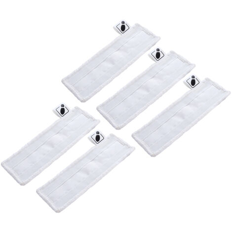 -Lot de 5 Bonnettes Microfibre pour Karcher Easy Fix SC2 SC3 SC4 SC5Lingettes Remplacement pour Nettoyeurs Vapeur