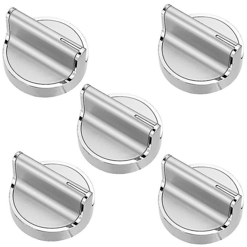 Lot de 5 boutons de commande de rechange pour cuisinière Wpw10646805 W10698166 Wpw10594481