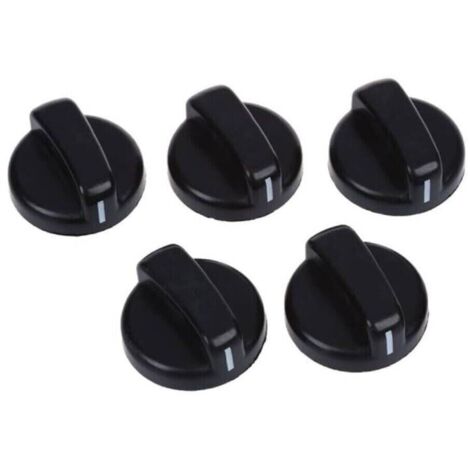 Lot de 5 boutons de rechange universels pour cuisinière à gaz, 8 mm, durables