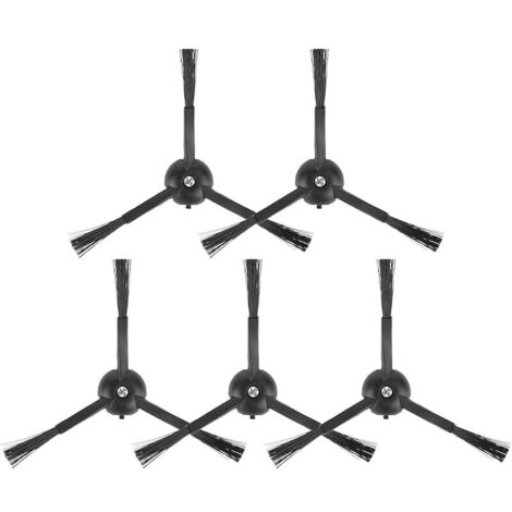 Lot de 5 brosses latérales pour Roborock Q5 Max+, S8 MaxV Ultra, Q5 Pro, Q8 Max+, Q Revo, Qrevo Pro, Qrevo S, Qrevo Slim, Qrevo Master, S8 Pro Ultra, S7 MaxV Ultra, Q7 Max, Q7 Max+, Q5 Pro+, S7 et E