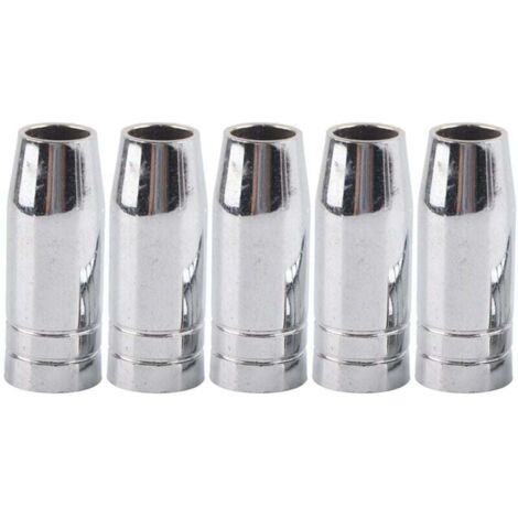 Lot De 5 Buses De Gaz Mig Consommables De Torche De Soudage Mb 15ak Mig Mag Buse De Gaz Conique De 15 Mm Pour Torche De Soudage Binzel Mb 15ak Mig/Mag