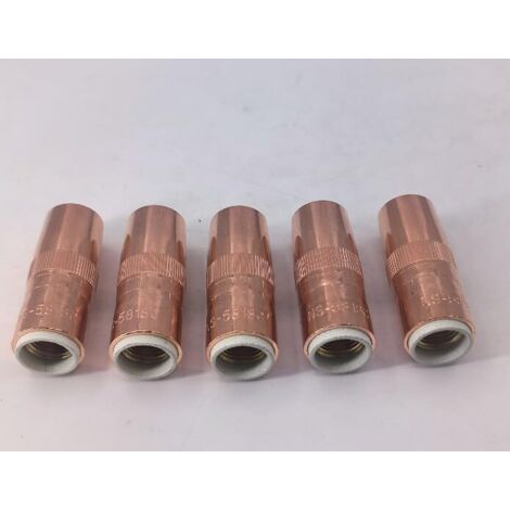 Lot de 5 buses de soudage en cuivre pour diffuseurs Bernard