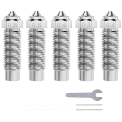 Lot de 5 buses en cuivre-zirconium chromé pour Neptune avec outils de bricolage ---
