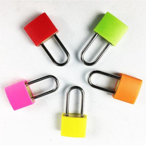 lot De 5 Cadenas Valise Avec Cls - Bagages Petit Serrures  Bagages Pour Sacs De Casier De Gym De Voyage Valises De Vacances