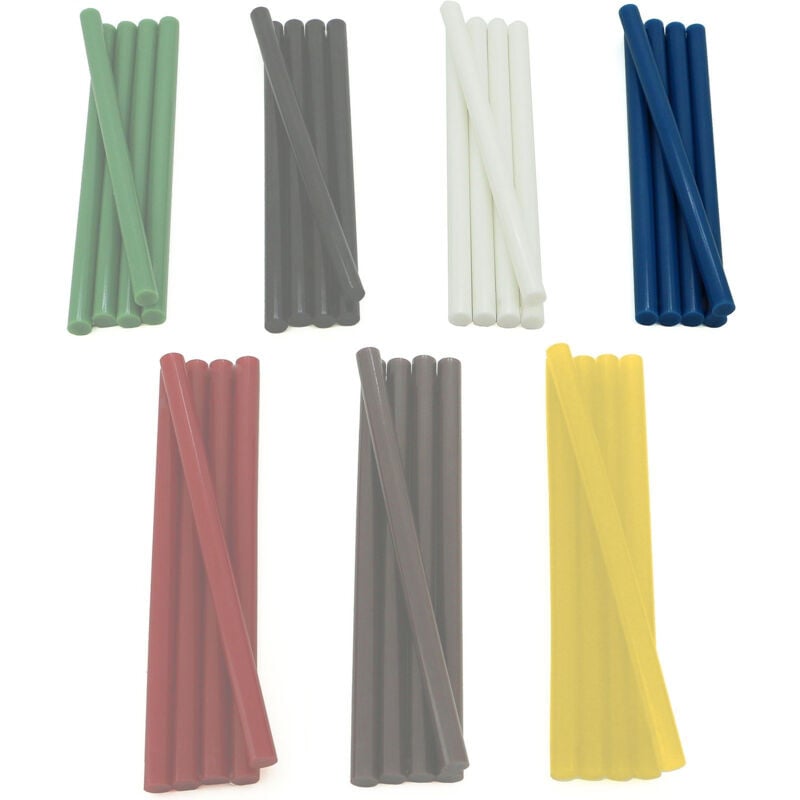 Yato - lot de 5 cartouches de colle chaude 11 x 200 mm pour pistolet à colle chaude bleu YT-82435