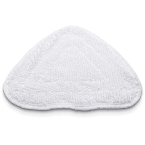Lot de 5 chiffons de rechange, accessoire de couverture de vadrouille à vapeur en microfibre pour nettoyeur vapeur à jet chaud Vileda (blanc)