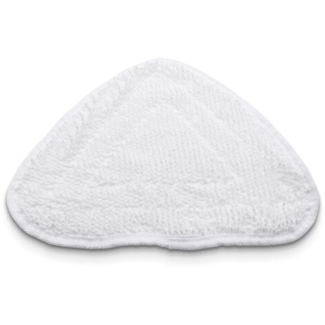 Lot de 5 chiffons de rechange, accessoire de couverture de vadrouille à vapeur en microfibre pour nettoyeur vapeur à jet chaud Vileda (blanc)-LIAIKI