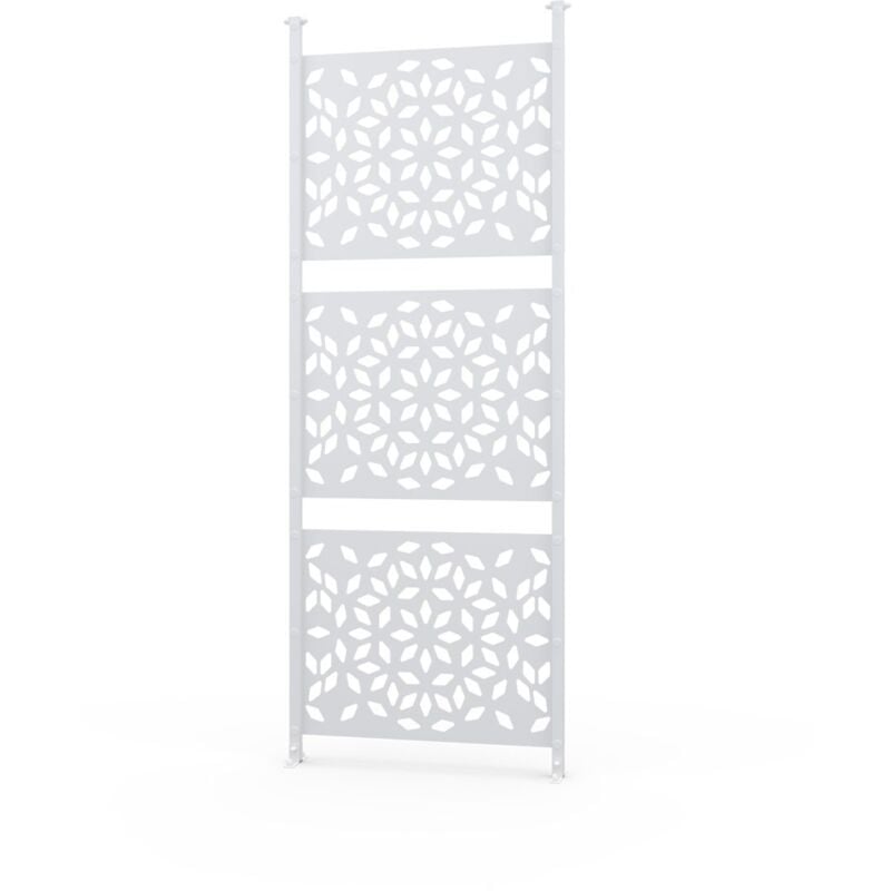 Trigano - Lot de 5 claustras Blancs pour carport Libeccio