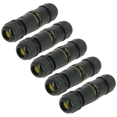 Connecteurs Électriques Étanches 4 Broches - Lot De 9 - IP65, Pour Voiture, Moto, Bateau