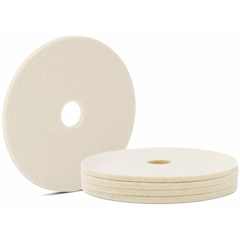 Lot de 5 disques pour meuleuse d'angle - diamètre 150 mm - Nontissé